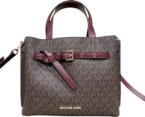 michael kors small satchel merlot|Amazon.com: Michael Kors Merlot Handbags.